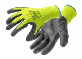 VECHTE nitrile-coated protective pirštinės žalias/dkgrey (12 pairs/pack) 10