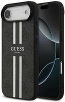 Guess 4G Printed Stripes MagSafe - dėklas skirtas Apple iPhone Air juodas