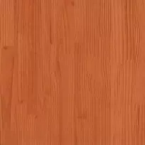 Lovos rėmas be čiužinio, vaško rudas, 150x200cm, pušies masyvas