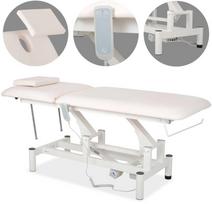 Habys Elektrinis kosmetologinis masažo stalas Optima Satin Comfort K701 Baltas