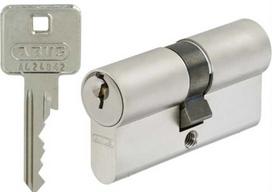 Spynos cilindras Abus A93NP, europinis, DIN, standartinis, 115 mm, nikelio