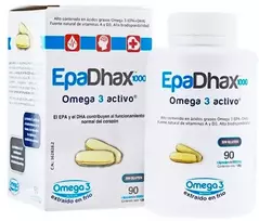 Epadhax Active Omega 3 1000 Mg 90 Capsules