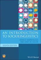 KNYGA Ronald Wardhaugh Introduction to Sociolinguistics