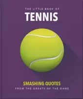 KNYGA Orange Hippo Little Book of Tennis, Smashing Quotes