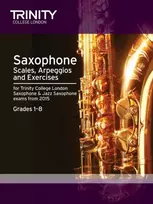 KNYGA Trinity College London Saxophone Scales Grades 1-8 from 2015