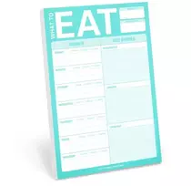 KNYGA Knock Knock What to Eat Pad (Mint Žalias)