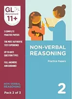 KNYGA Bookshop 11+ Practice Papers Non-Verbal Reasoning Pack 2 (Multiple Choice)