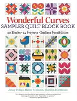 KNYGA Jenny Pedigo Wonderful Curves Sampler Quilt Block Book