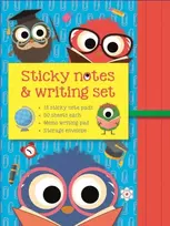 KNYGA Peony Press Sticky Notes and Writing Set: School Monsters