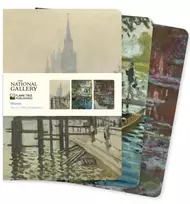 KNYGA Flame Tree Studio National Gallery: Monet Set of 3 Midi Notebooks
