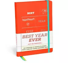 KNYGA Bookshop Knock Knock Best Year Ever Large Hardcover Planner