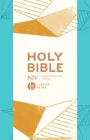KNYGA Bookshop NIV Larger Print Personal Teal Soft-Tone Bible