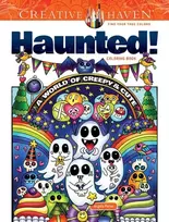 KNYGA Angela Porter Creative Haven Haunted! Coloring Book