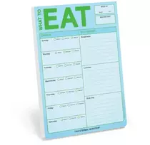 KNYGA Bookshop Knock Knock What to Eat Pad (Pastel Edition)
