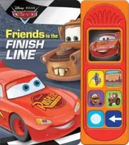 KNYGA Pi Kids Disney Pixar Cars Little Sound Book Friends To Finish Line
