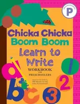 KNYGA Blake Marsden Chicka Chicka Boom Boom Learn to Write Workbook for Preschoolers