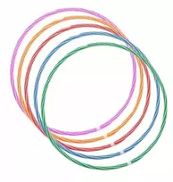 Czako Hula-hoop garbanotų lankų raštas 50 14047