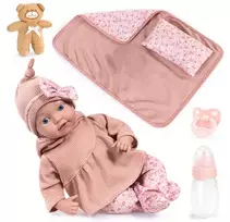 BAYER Lėlė Reborn 38cm+priedai 93827AO 21194