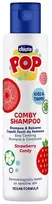 Double K Chicco Pop 2-in-1 šampūnas ir kondicionierius su braškių šerbeto kvapu, 250 ml