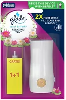 „Glade Touch & Fresh“ oro gaiviklis + „Relaxing Zen“ papildymas 2 x 10 ml