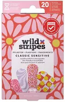 Wild Stripes Classic Sensitive klasikiniai pleistrai Pastel Fun 20 vnt.