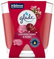 Glade Luscious Cherry & Peony kvapioji žvakė 70 g