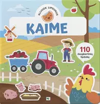 KNYGA Kaime. 110 daugkartinių lipdukų