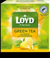 Aromatizuota žalioji arbata LOYD, su citrinų, GRELOY5900396016188