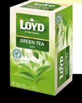 Žalioji arbata LOYD Green Pure, 20 x 1.7g, GRELOY5900396028884