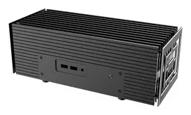 Akasa Turing Duo Pro Aluminum Case - for Asus PN52 / PN53 / PN64, black
