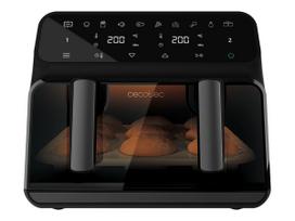 Cecotec Double hot air fryer | Cecofry Advance 9000 Window | Power 2200 W | Capacity 9 L | Black