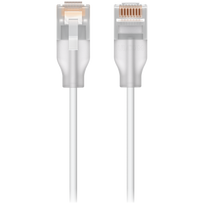 Ubiquiti UACC-Cable-Patch-EL-0.15M-W-24 Nano-thin patch cable with 2.5GbE and PoE++ support designed to show Etherlighting effe