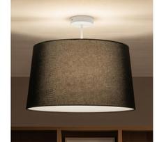 BRILAGI - LED paviršinis šviestuvas CERIA 1xE27/60W/230V Ø 45 cm balta/juoda