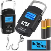 Kišeninės elektroninės bagažo svarstyklės BLOW LS102, LCD, 50kg, su baterijomis
