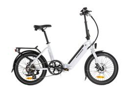 KROSS Flex Hybrid 1.0 gry g sulankstomas elektrinis dviratis (20")