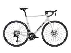 Basso Venta R / SHIMANO 105 Di2 2x12 / Microtech MCT Disc / Pearl White / plento dviratis (28") (42)