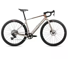 Orbea Terra M31eTeam 1X / Nickel (Matt) - Metallic Cinnamon (Matt) / gravel dviratis  (XL)