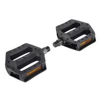 Pedalai FORCE Arza // plastikas (juoda)