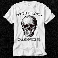 Orthopedic Surgeon Parody Doctor Orthopedist Game of Bones T Shirt 435 3XL