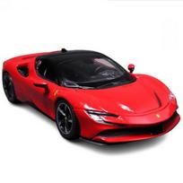 Brago 1:24 Ferrari Stradale SF90 Automobilio Metalo Modelis, Raudonas, 1 Vnt.