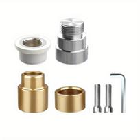 No Smash Wall Water Pipe Crack Repair Tool Inner Tooth Slip Broken Wire Extractor. Dark Grey