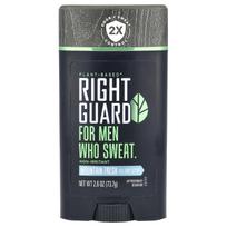 Right Guard, augalinės kilmės antiperspirantas/deodorantas, vyriškas, Mountain Fresh, 2,6 uncijos (73,7 g)