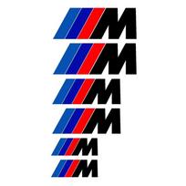 BMW M X1 X3 X5 X6 X7 E30 E90 M3 E84 E83 F25 E83 F25 E91 E60 6 VNT Automobilio Stabdžių Dekoratyviniai Lipdukai Ratlankių Stiliaus Lipdukai Priedai