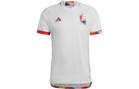 adidas 2022 m. Kataro Pasaulio taurės Belgijos rinktinės išvykos sirgalių leidimo trumpomis rankovėmis HK5034 M
