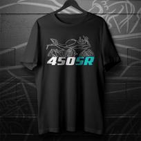 For CFMoto 450SR 2023-2024 fans - Motorcycle T shirt S