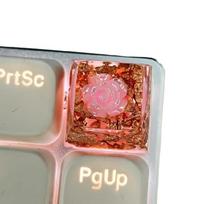 Camellia Keycap Resin 3D Handmade for Mechanical Keypad Keycap Replacement for Mechanical Keypad Keycap Accessories