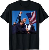 SALE Donald Trump Fight Fist 2024 Unisex T-Shirt Unisex T-Shirt S