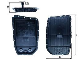 Alyvos karteris, automatinė transmisija KNECHT HX 152