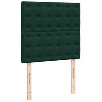 Ottoman Bed with Mattress Black 80x200 cm Fabric