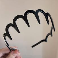 Flexible Hair Hoop Headbands with Anti Slip Teeth Design Hair Hoop for Women and Girls Hair Styling Tool